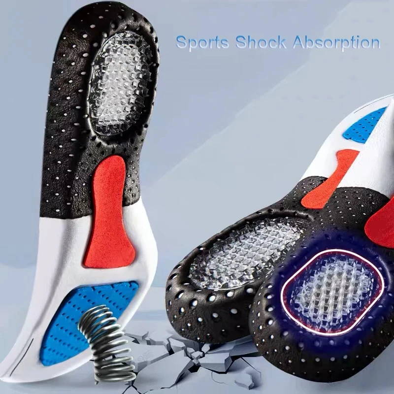 1 paio di uomini in silicone ammortizzante antiscivolo cuscinetti per scarpe supporto per arco fascite plantare scarpe solette per piedi sottopiede ortopedico