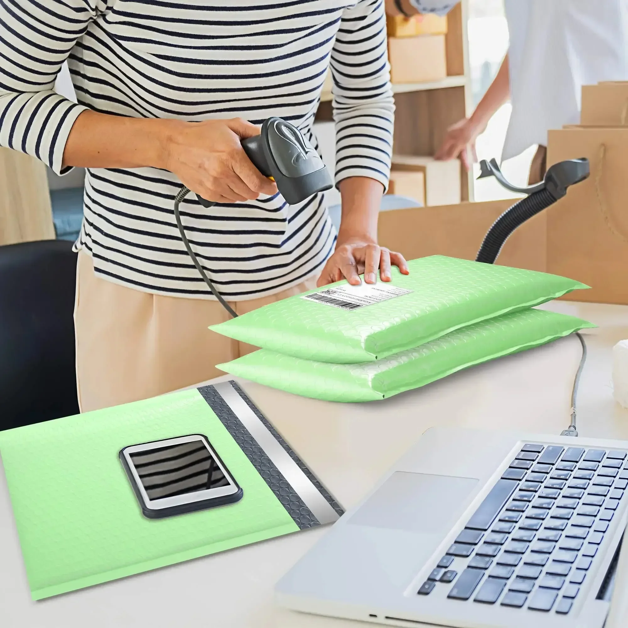 20 stks Multi Kleuren Bubble Verpakking Envelop Mailing Enveloppen Mailer Levering Pakket voor Verzending Self Seal Bubble Bag Padding