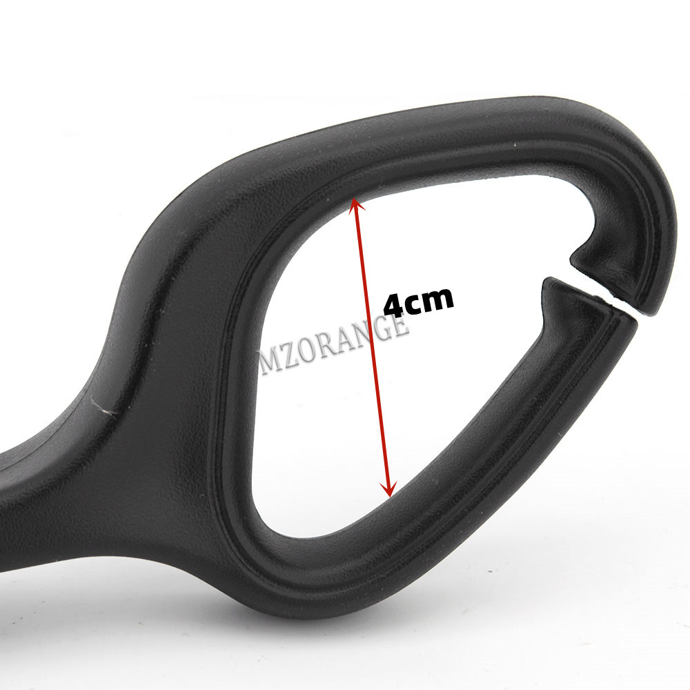 Gancho guía de extensión para cinturón de seguridad delantero, accesorios para coche Ford Mustang EcoBoost GT 2015-2021, 2 uds.