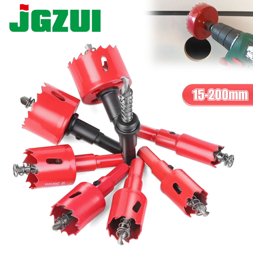 1pc 15-200mm M42 Bimetall Lochsäge HSS Bohrer für Metall Eisen Aluminium Edelstahl Kunststoff DIY Holz Cutter Werkzeuge
