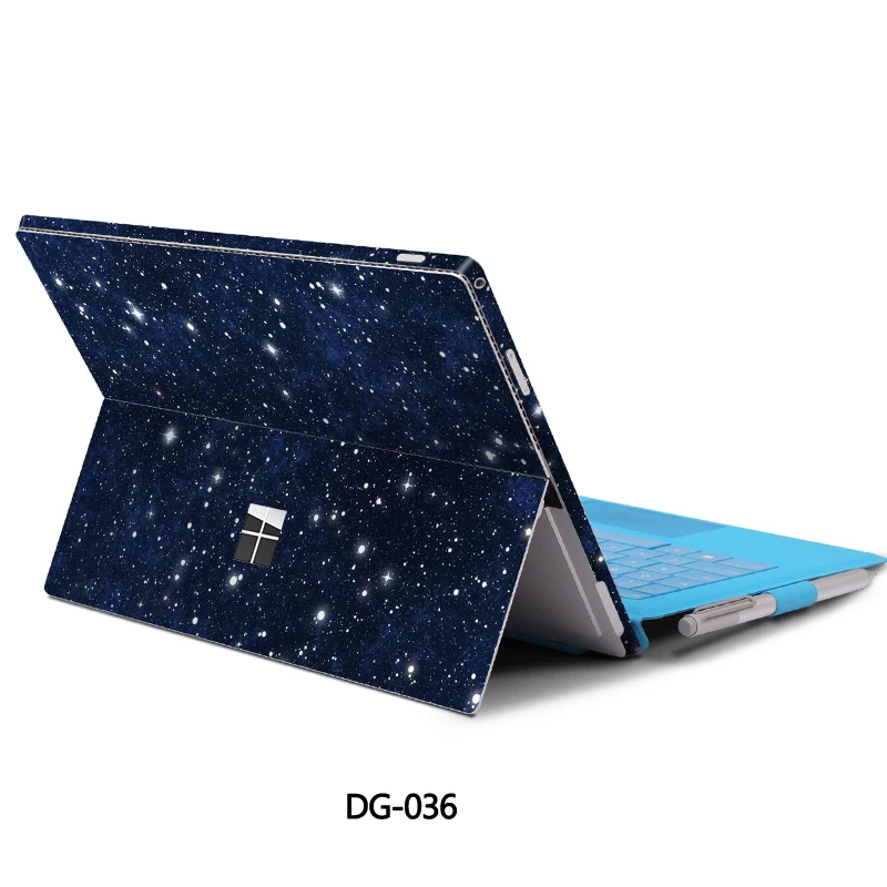 DIY Individual Vinyl Decal Skin Sticker For Microsoft Pad Surface Pro 11/9/8/7/6/5/4/3 Surface Pro X Back Edge Protector Cover