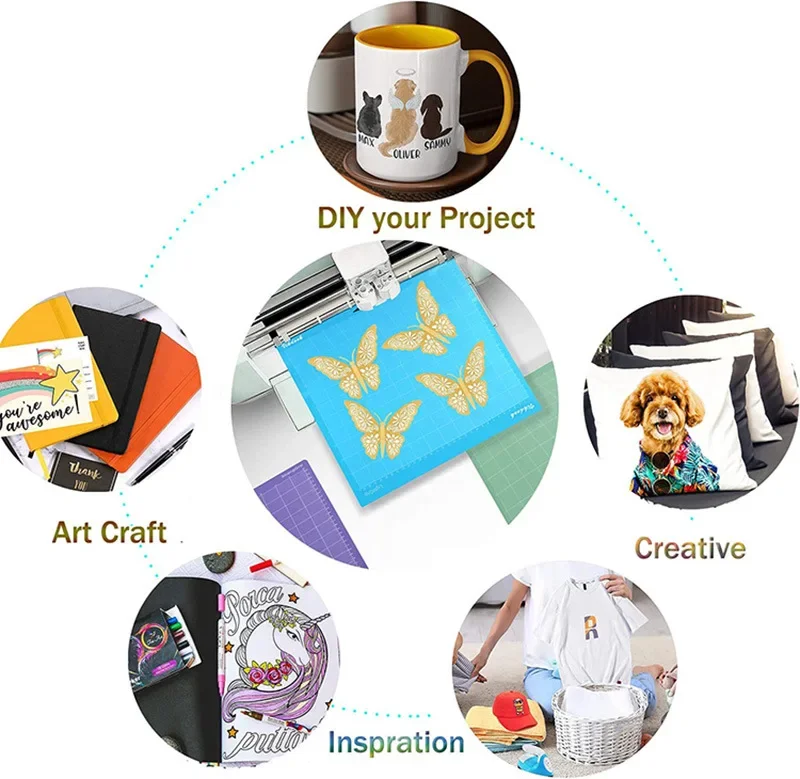 Cameo Silhouette Plate Cutting Mat for Cameo Pvc Cutting Mat Accessories Maker Cutting Mat