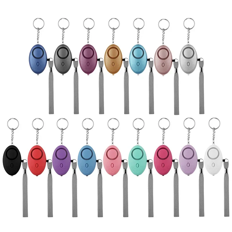 Báo Động Bảo Vệ Cá Nhân Tự Vệ 130dB Đã Báo Động Khẩn Cấp Móc Khóa Di Động An Toàn Chống Satyr Cho Nữ Con Trưởng Lão Cô Gái