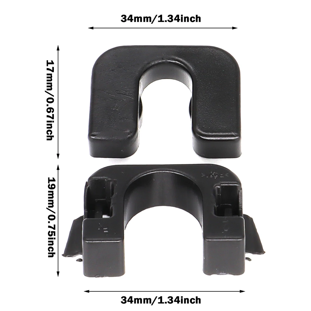 1 set For Ford focus 3 MK3 mondeo MK4 Fiesta MK7 MK8 B-Max C-max Rear Load Cover Parcel shelf clips pivot Bracket Mounting