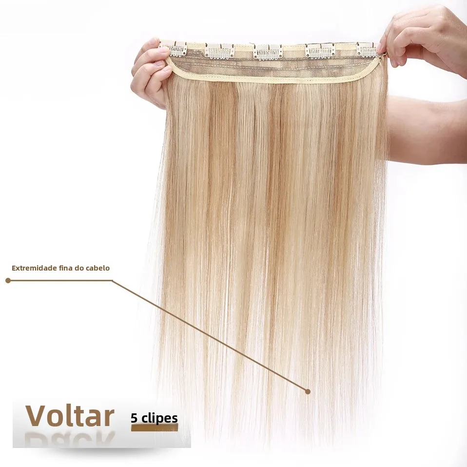 S-noilite 40-60g 8 "-24" clipe em extensões de cabelo humano extensão natural grampo de cabelo 1pc 3/4 cabeça cheia clipe em cabelo natural