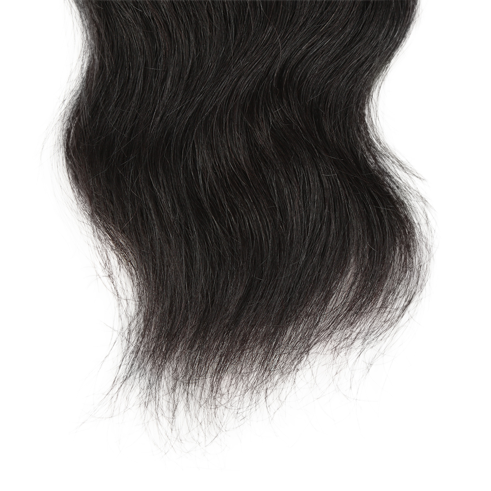 Schlanke Echthaar-Bündel für Frauen, 100 % unverarbeitetes Echthaar, gewellt, doppelt gezogen, Webart-Erweiterungen, Singles-Bündel