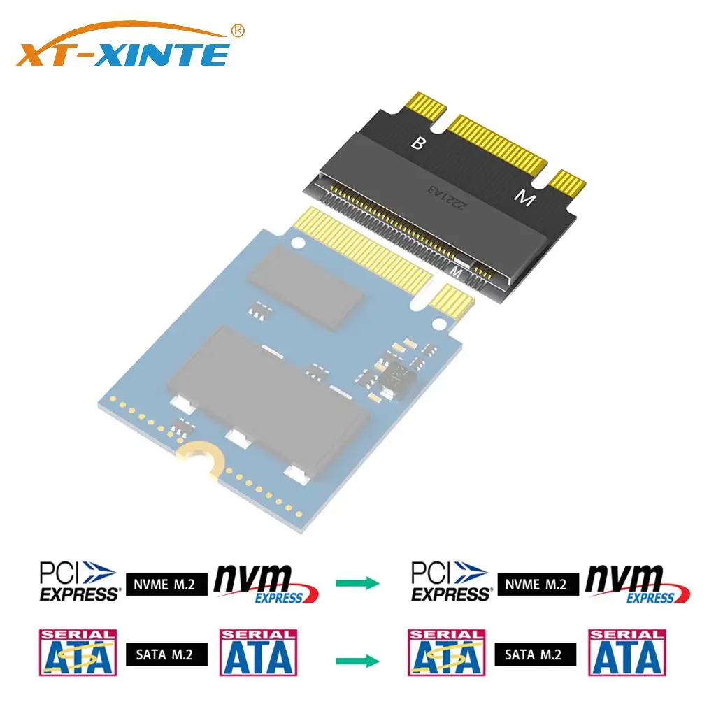 Конвертер адаптера расширения M.2 для NVME M-Key / M2 SATA B+M Key 2230–2242, для ThinkPad X270 X280 T470 T480 L480 T580