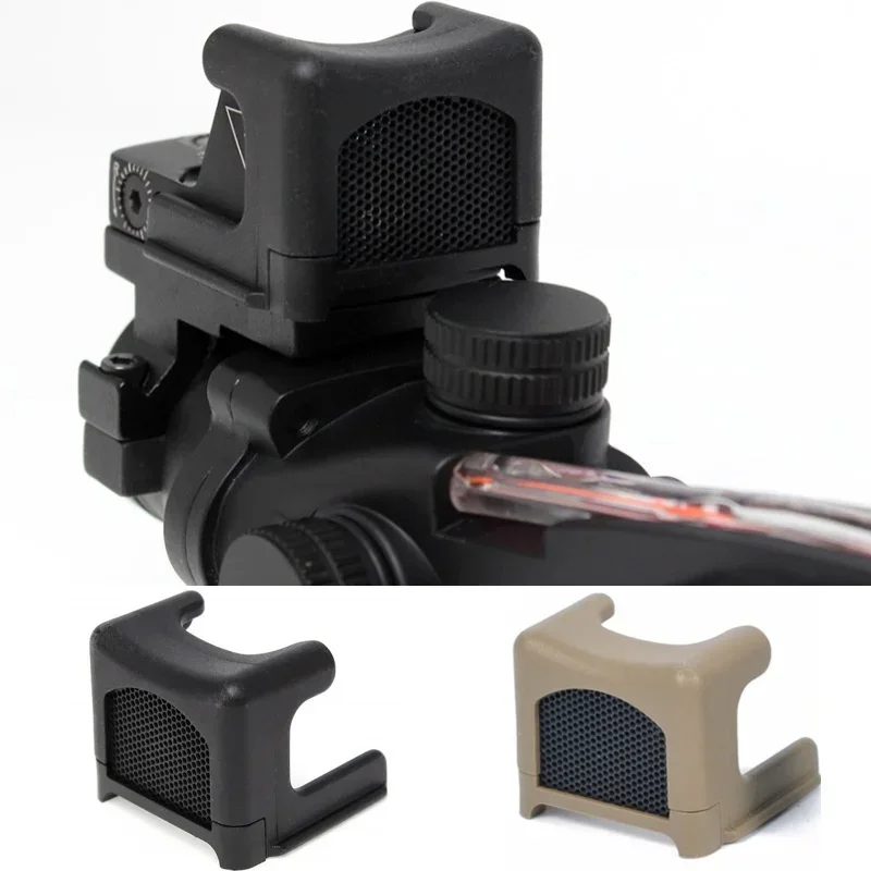 Rmr reflexo red dot sight killflash óptica lente protetor malha capa boné acessórios de caça anti-reflexo escopo matar flash