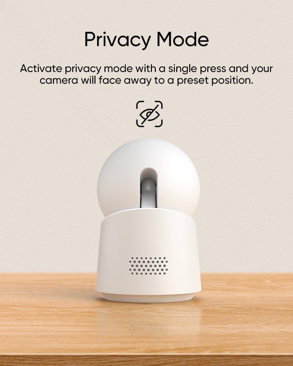 eufy Security Indoor Cam C220 Cámara de seguridad con resolución 2K con 360 ° Cámara interior de seguridad enchufable PTZ con Wi-Fi Human