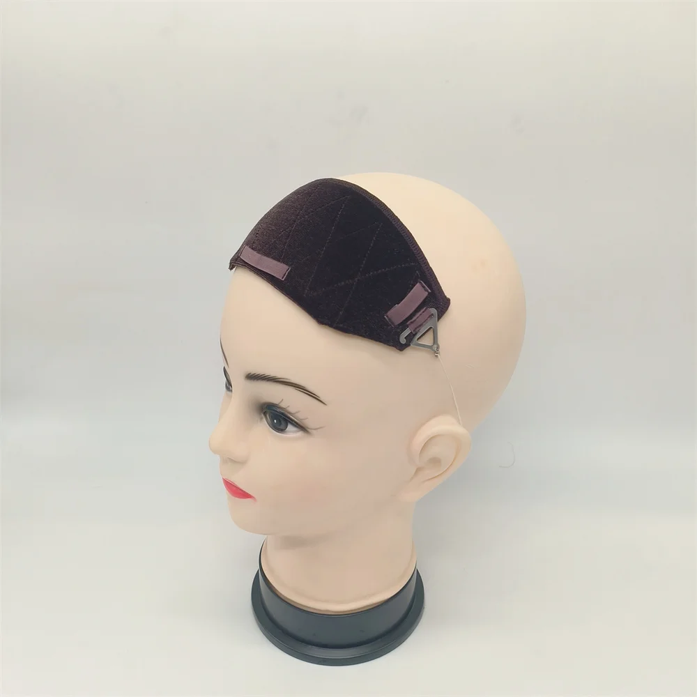 mini bands with fish line for wearing under wigs