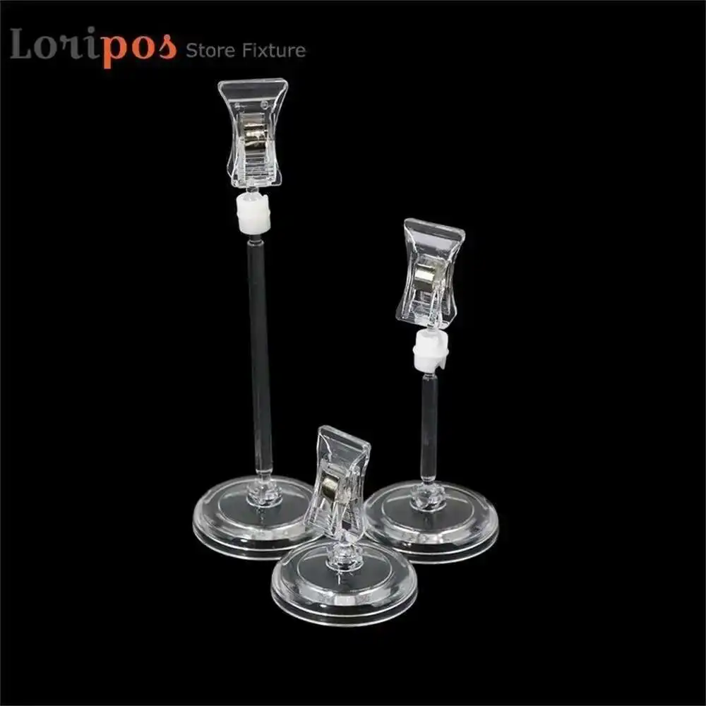 Rõ Ràng Pop Nhựa Ký Giấy Thẻ Hiển Thị Nhãn Khuyến Mãi Biển Báo Giữ Trong Siêu Thị Retails Giá Kẹp