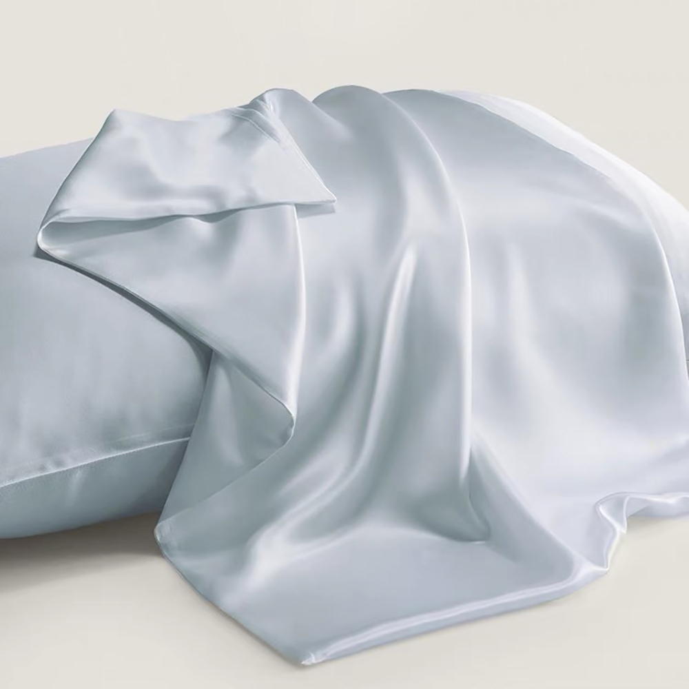 Наволочка из 100% натурального шелка шелковицы, конверт, наволочки, наволочка для здорового стандарта, однотонный, разноцветный, 22 мм