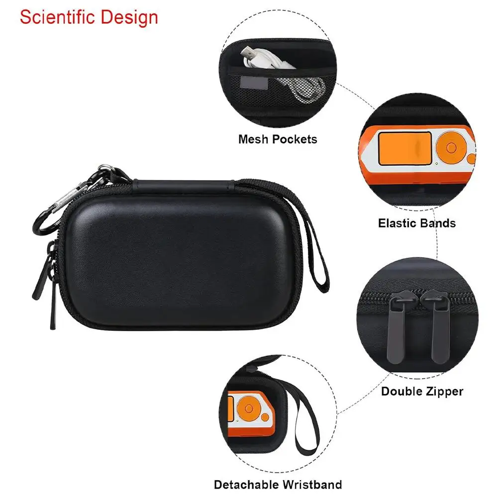EVA Carrying Case For Flipper Zero Handheld Game Console Shockproof Storage Bag Box For Flipper Zero Protective Bag