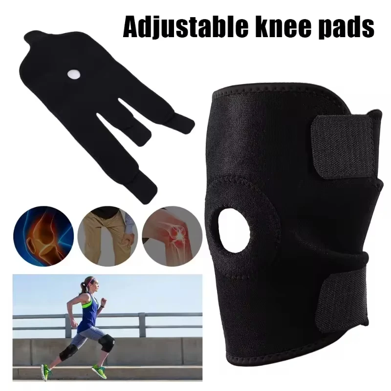 1pc joelheira ortopédica joelheira suporte dor nas articulações relif protetor de patela ajustável esporte joelheira guarda ligamento de menisco