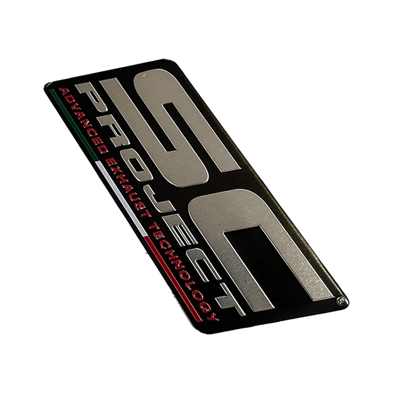 High temperature resistant motorcycle exhaust pipe sticker automobile scooter modified aluminum alloy decorative Decal