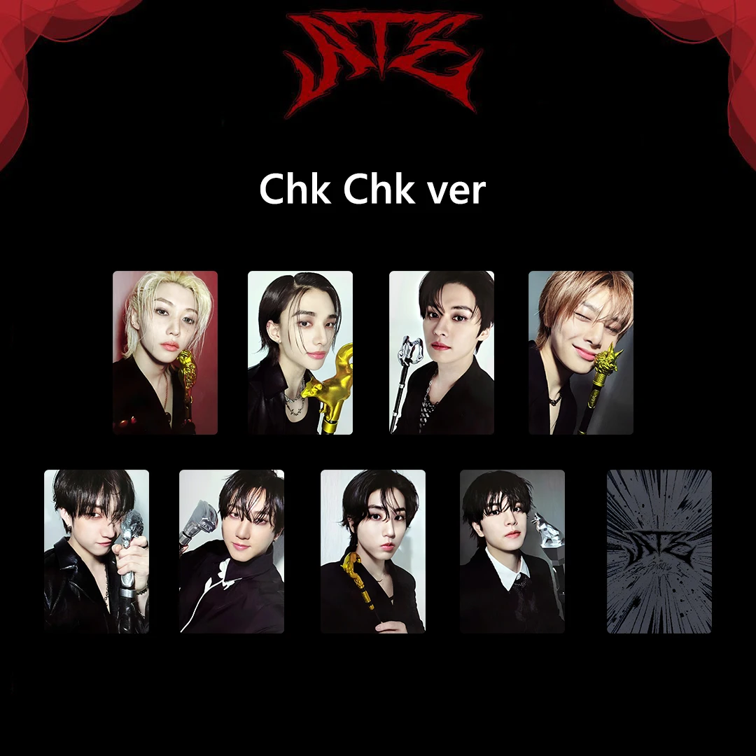 SKZ มินิอัลบั้ม ATE การ์ดเฉพาะ Hyun-Jin Lee Yong-Bok บาง Chan Lee Min-Ho การ์ดขนาดเล็ก