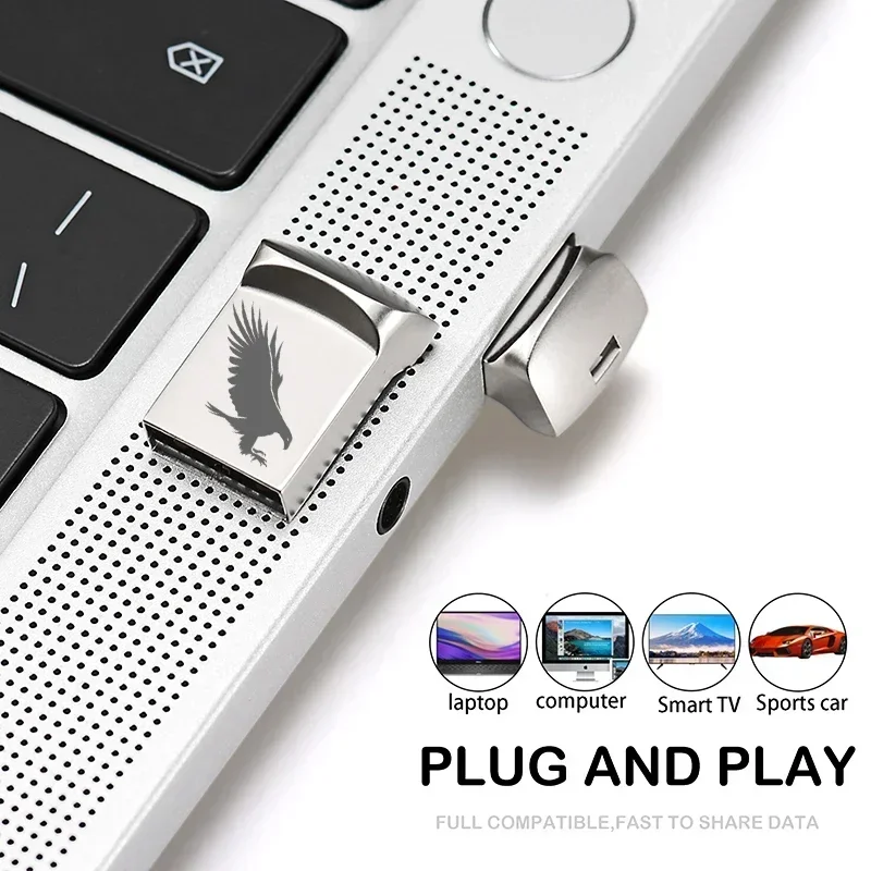 Jaster mini metal usb 2.0 flash drives prata presentes de negócios memória vara pen drive dispositivos de armazenamento à prova dwaterproof água 32gb 64gb u disco