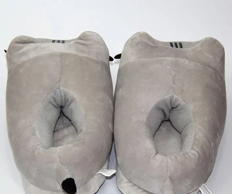 Chinelos de gato cobertos completos dos desenhos animados inverno quente slides macio pelúcia boneca interior bonito anime quarto sapatos para homem mulher uso doméstico