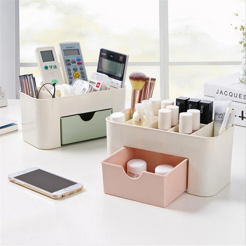 Caja de almacenamiento de uñas, contenedor de hisopo de algodón, accesorios de limpieza, herramientas de escritorio, caja de joyería multifuncional, Stor de cosméticos