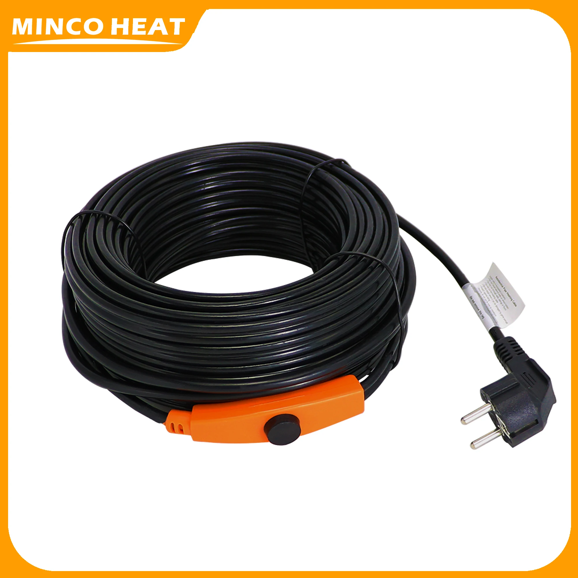 Minco ความร้อน Self-regulating Anti-freeze ท่อความร้อนท่อ Frost Protection 220v สายทําความร้อนมินิอัจฉริยะ controller