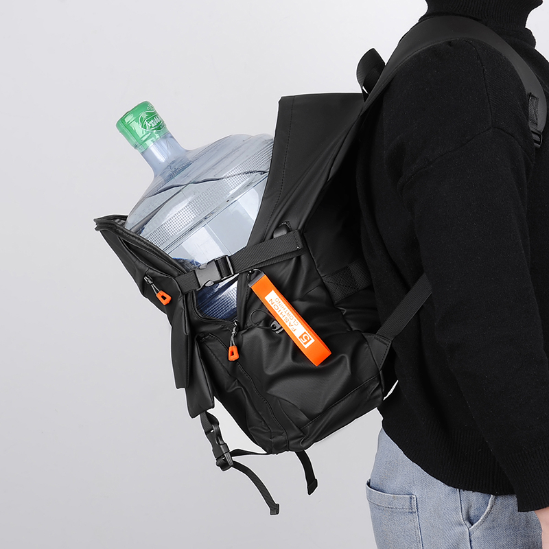 Mochila VC de lujo para hombre, mochila para ordenador portátil 15,6 de alta calidad, bolsa de viaje impermeable de alta capacidad, mochilas escolares de moda para hombre