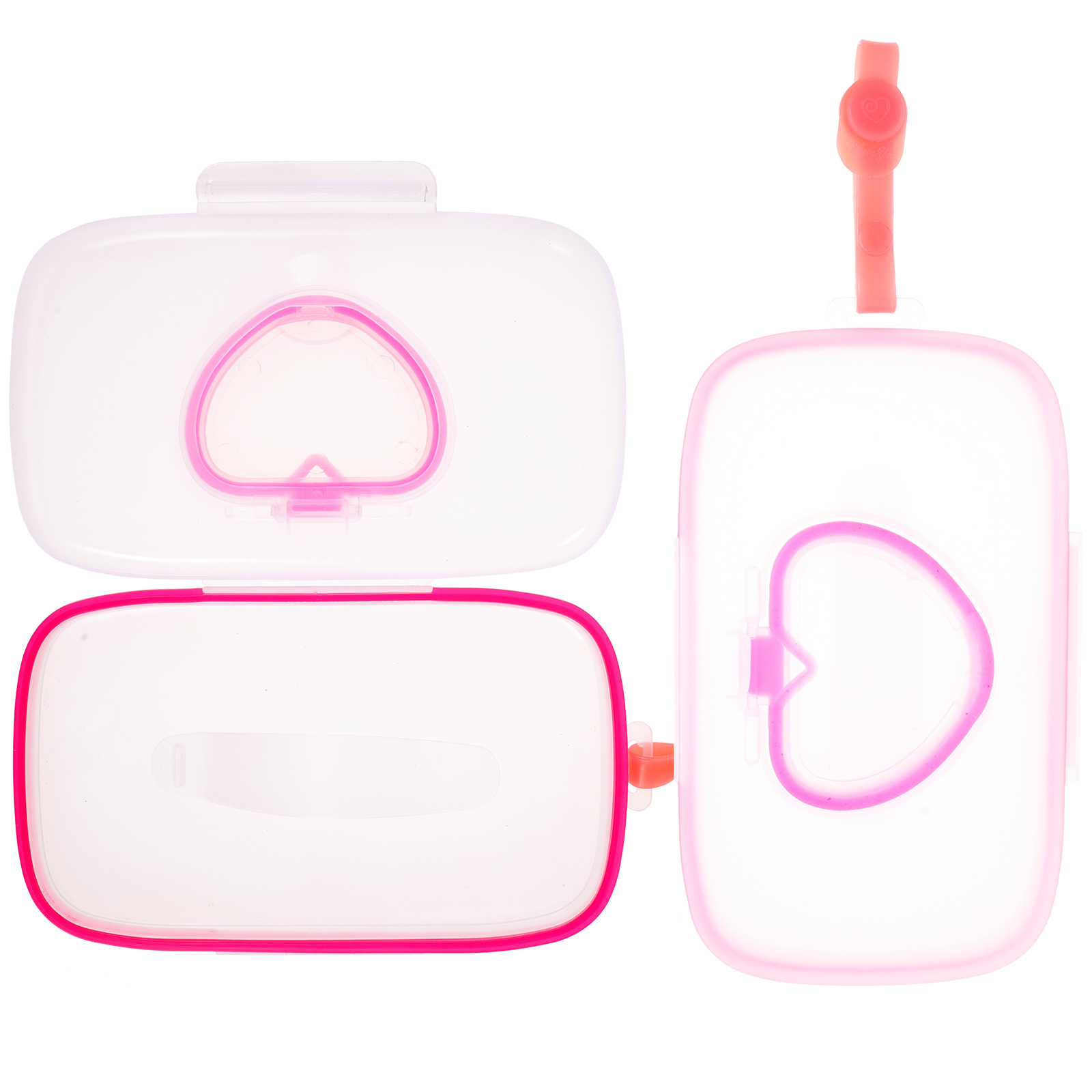 2 pçs caixa de bebê portátil viagem ao ar livre suporte tecido molhado carrinho berço lenços umedecidos caixa armazenamento leve durável limpo