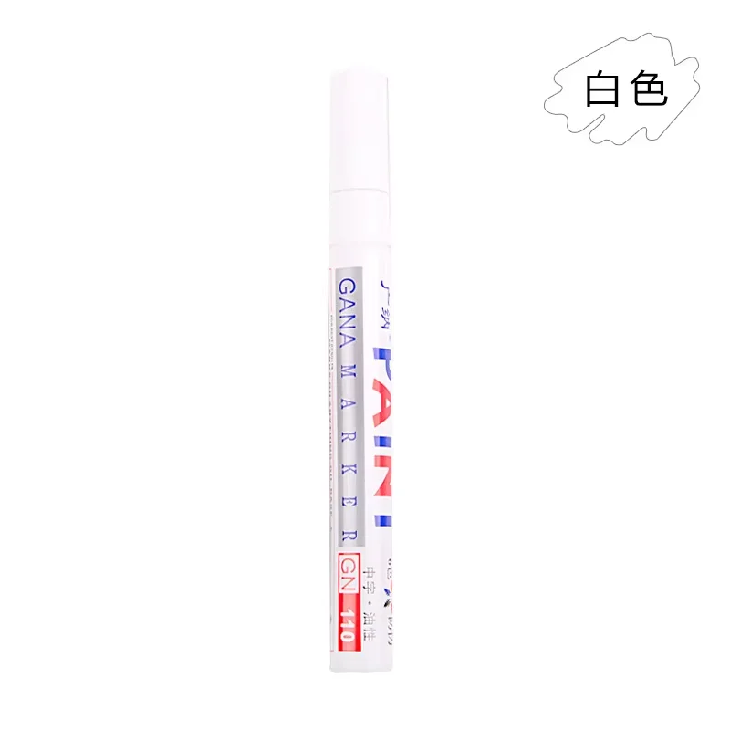 ล้อรถจักรยานยนต์ Touch-Up ซ่อมปากกาสีกันน้ํารถล้อยางผิวมันภาพวาด Mark ปากกาสําหรับมอเตอร์จัดแต่งทรงผม Scratch Fix Care