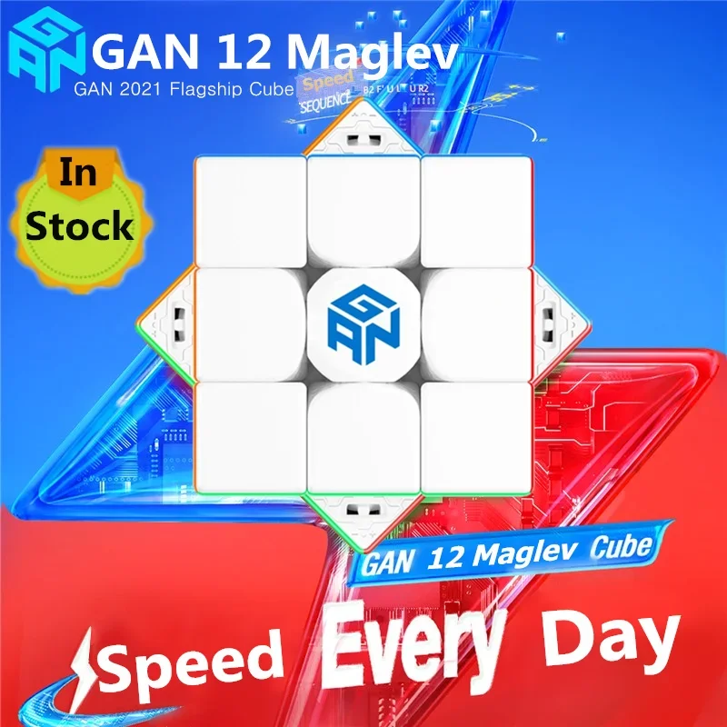 [JudyCube] GAN 12 Maglev UV 3X3 Magnetic Magic Cube 3x3x3 Professional Fidget Toys GAN12 Leap Cubo Magico Puzzle