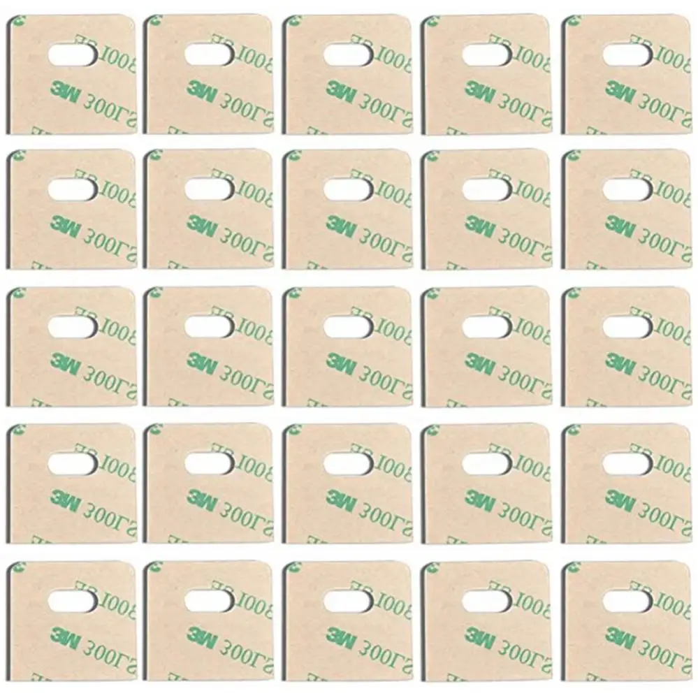 25 Set / 50 pezzi toppa di riparazione cieca verticale trasparente da 30mm per lamelle/parti di ricambio per tende verticali