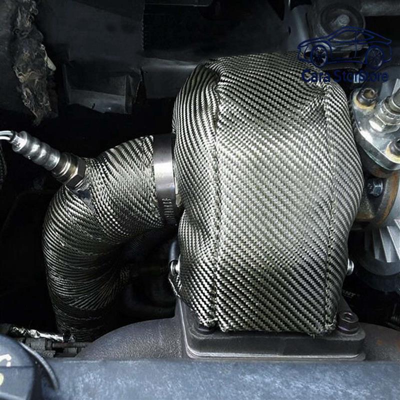 2X Penutup Pengisi Daya Pelindung Panas Selimut Turbo Balap T4 dengan Pegas Pengunci untuk T67 T71 T76 T88 GT40 GT35 GT37 GT40 GT45