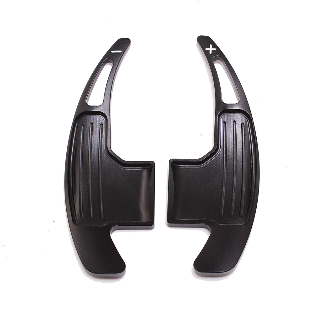 Para ford mustang 2015 2016 2017 2018 2019 alumínio/fibra de carbono volante shift paddles extensão shifters kit engrenagem