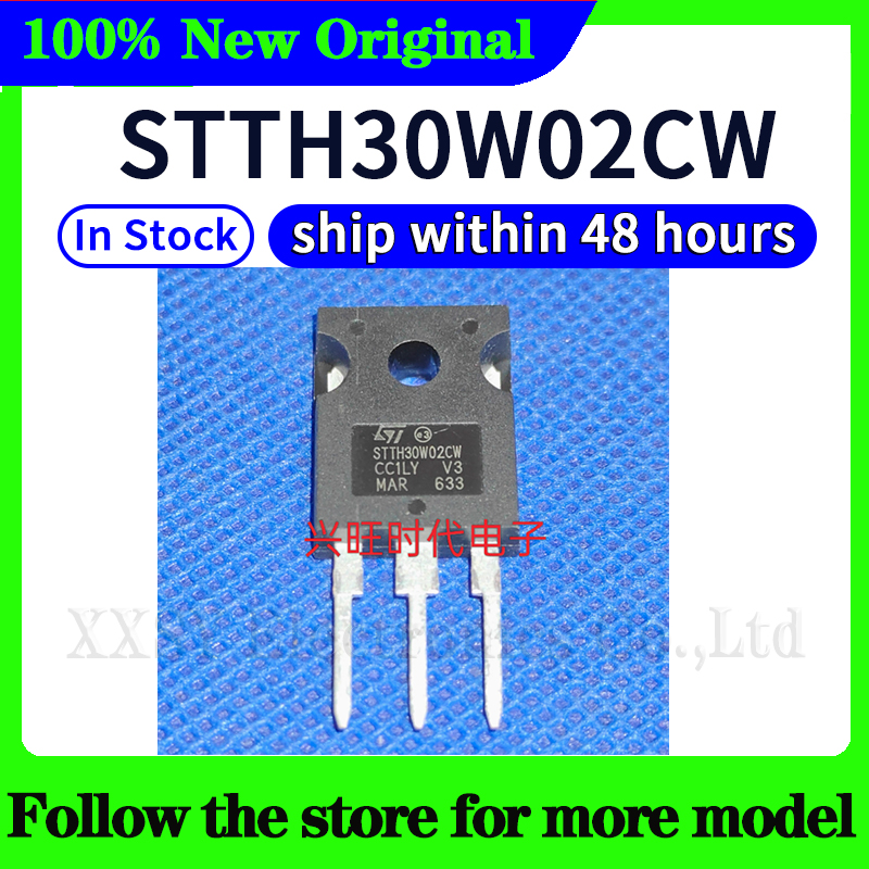 STTH3003CW STTH6003CW STTH30W02CW STTH60RL03CW STTH40P03S Alta qualidade Novo
