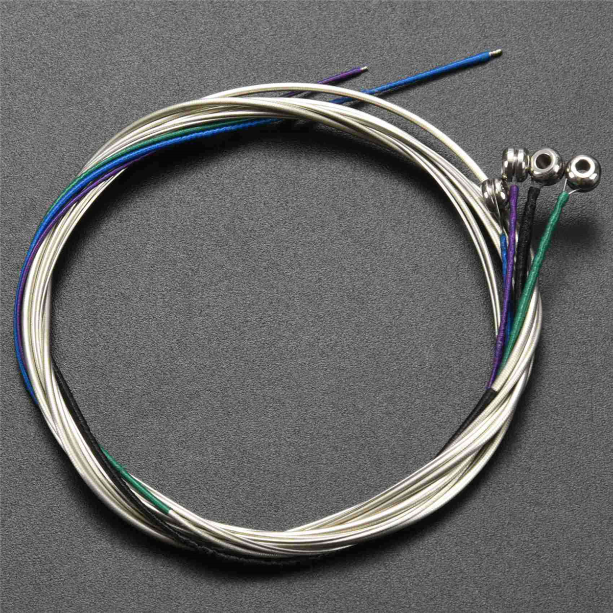 BAAU 6X V70 สายวิโอลา Nickel Chrome Wound ADGC ชุด Wire Ball End
