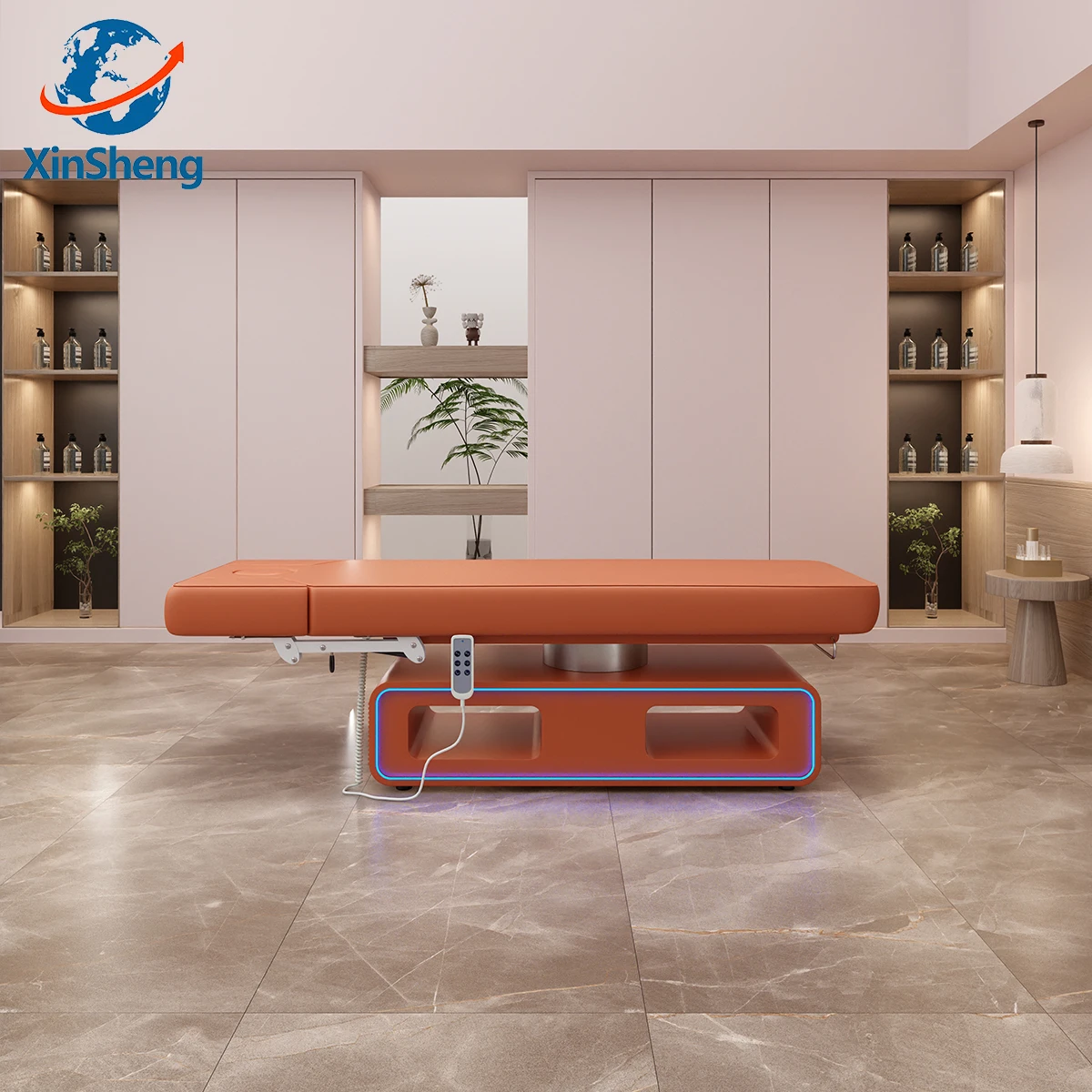 XingSheng lit de beauté du visage à levage électrique lits de cils chaise de Salon de beauté Table de Massage meubles réglables chaises de canapé-lit