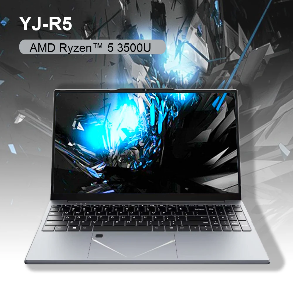 【YJ-R5】 180 °   フリップゲーミングノートパソコン AMD Ryzen ™   5 3500U 15.6インチ IPSスクリーン搭載ノートパソコン DDR4 最大32GB 2*SSD Win11 指紋認証付きノートブック