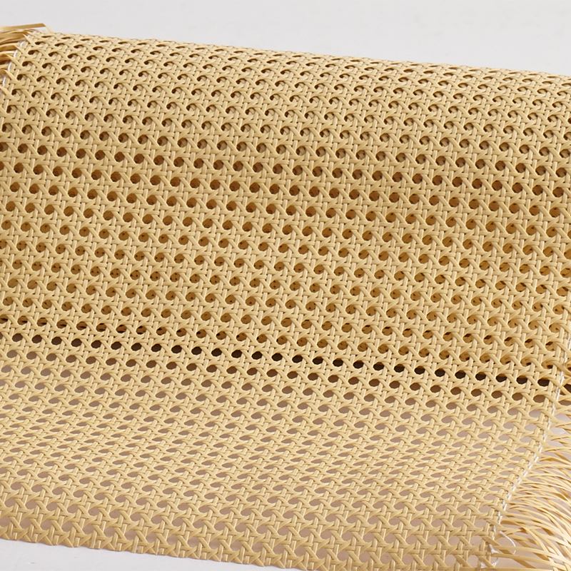 Plastic Rattan Weaving Octagonal Natural Ceiling Veneer Decoration Furniture Door Frame Screen Multifunctional Woven Material