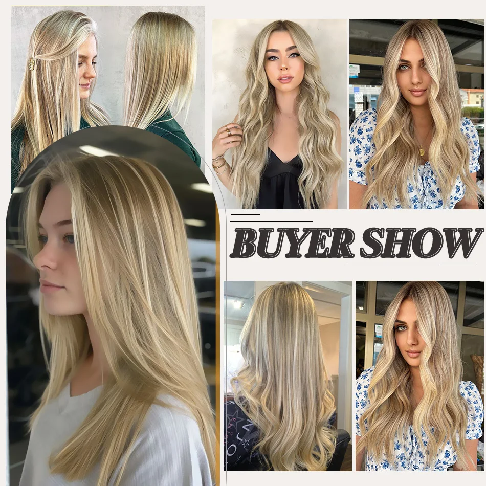Bhf clipe em extensões de cabelo humano em linha reta remy cabelo natural preto claro marrom mel ombre extensões de cabelo com clipes 70g