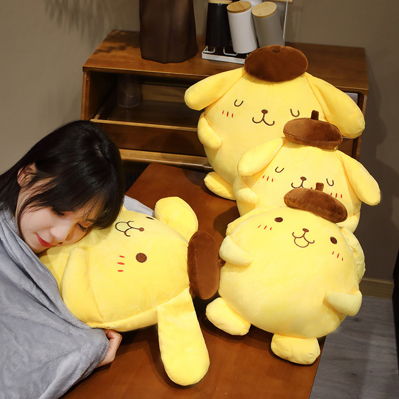 40 cm Pompompurin Plüsch Spielzeug Anime Peripheriegeräte Schöne Weiche Stofftier Kissen Room Decor Puppe Kawaii Kinder Geburtstag Geschenke