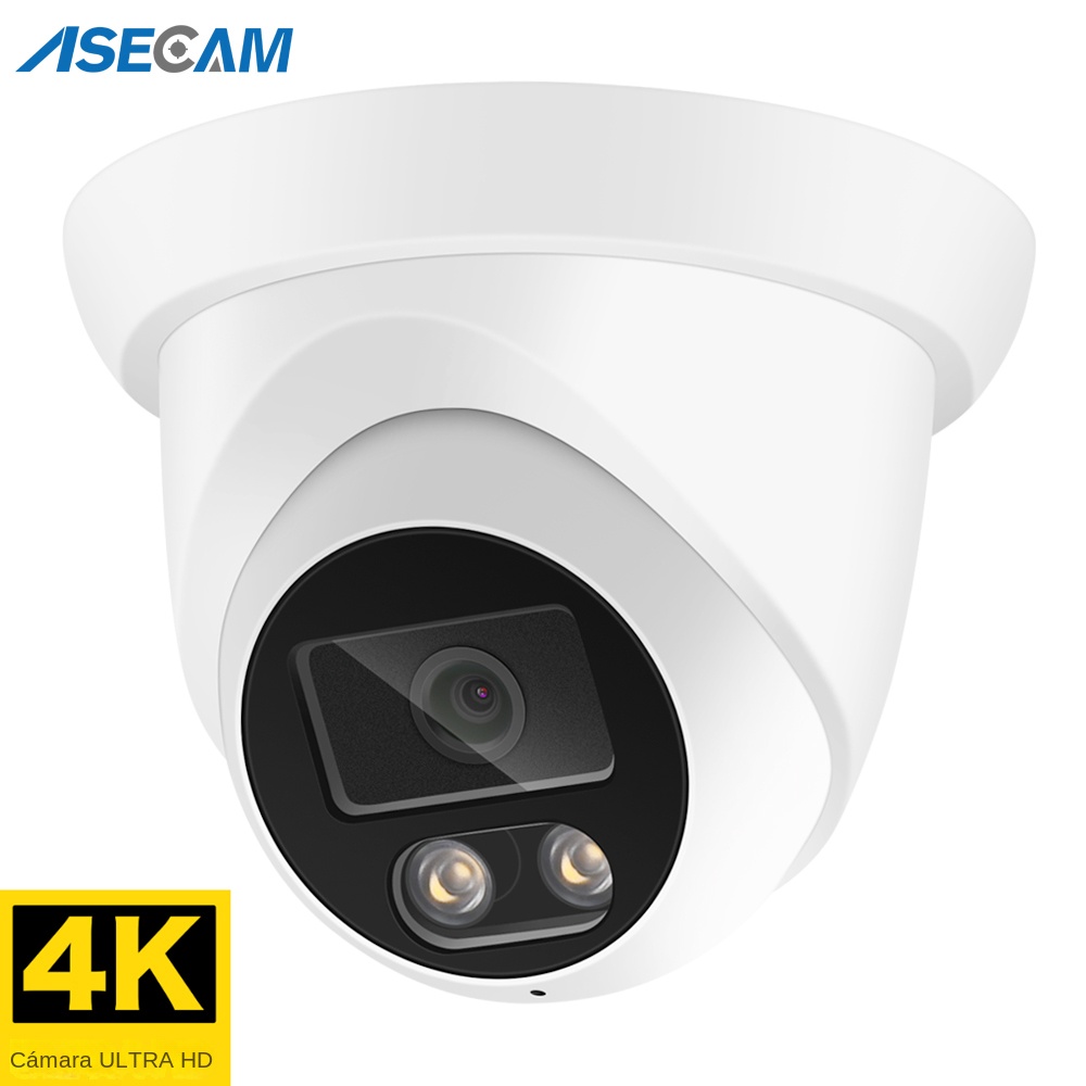 Cámara IP de 8MP y 4K para exteriores, videovigilancia de seguridad con visión nocturna en Color, POE, H.265, Onvif, gran angular, 2,8mm, IA, para el hogar, nueva