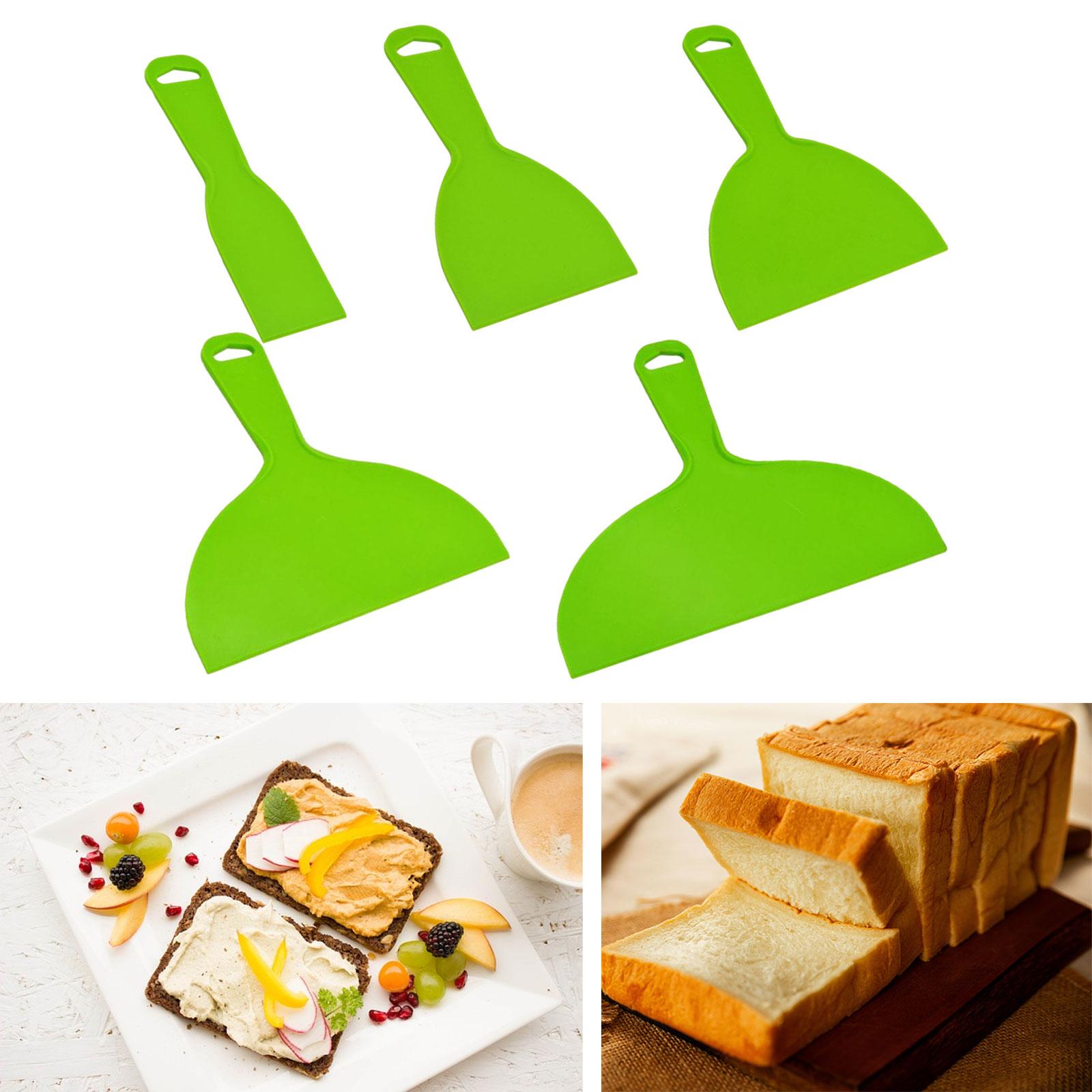 Putty Knife Safe Flexible Plastic Paint Scraper Tool Putty Scraper for Scraping Coating Wall Paper Decals Spackling Taping