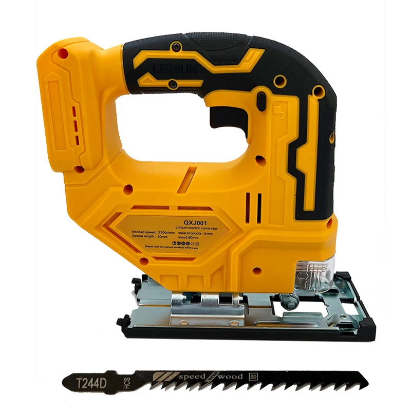 Fit Dewalt 2700RPM Brushless Curve Saw 20V Cordless Electric Jig Saw Portable Multifunction Adjustable Woodworking Power Tool