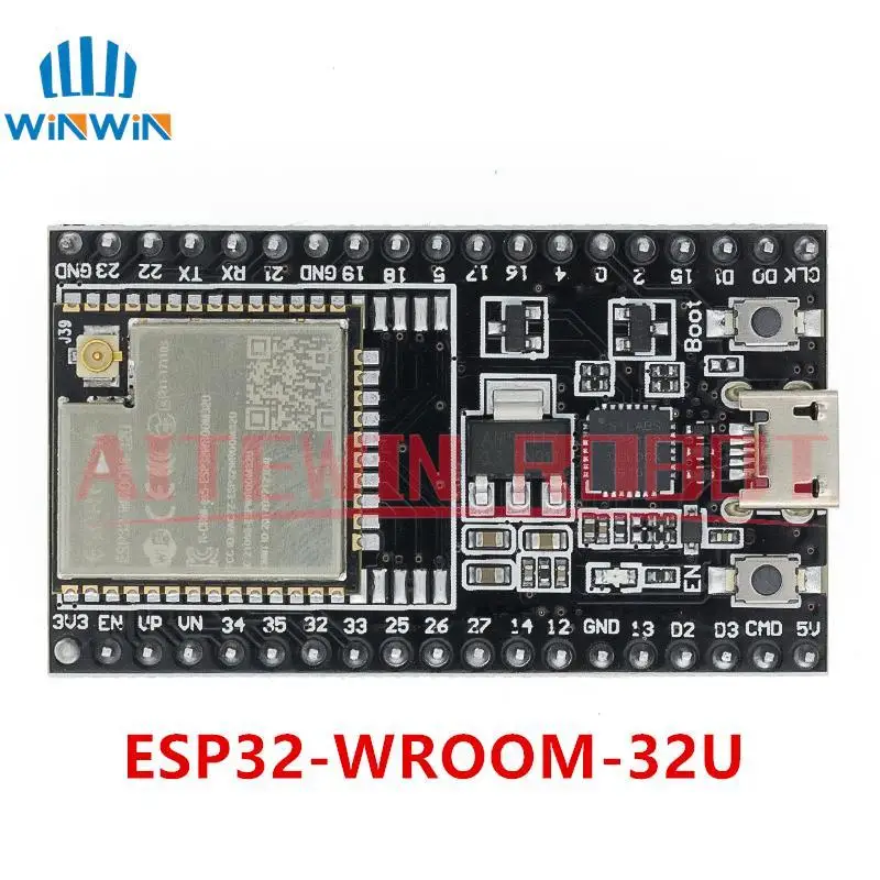 Placa central ESP32-DevKitC Placa de desarrollo ESP32 ESP32-WROOM-32D ESP32-WROOM-32U WIFI + compatible con Bluetooth IoT NodeMCU-32