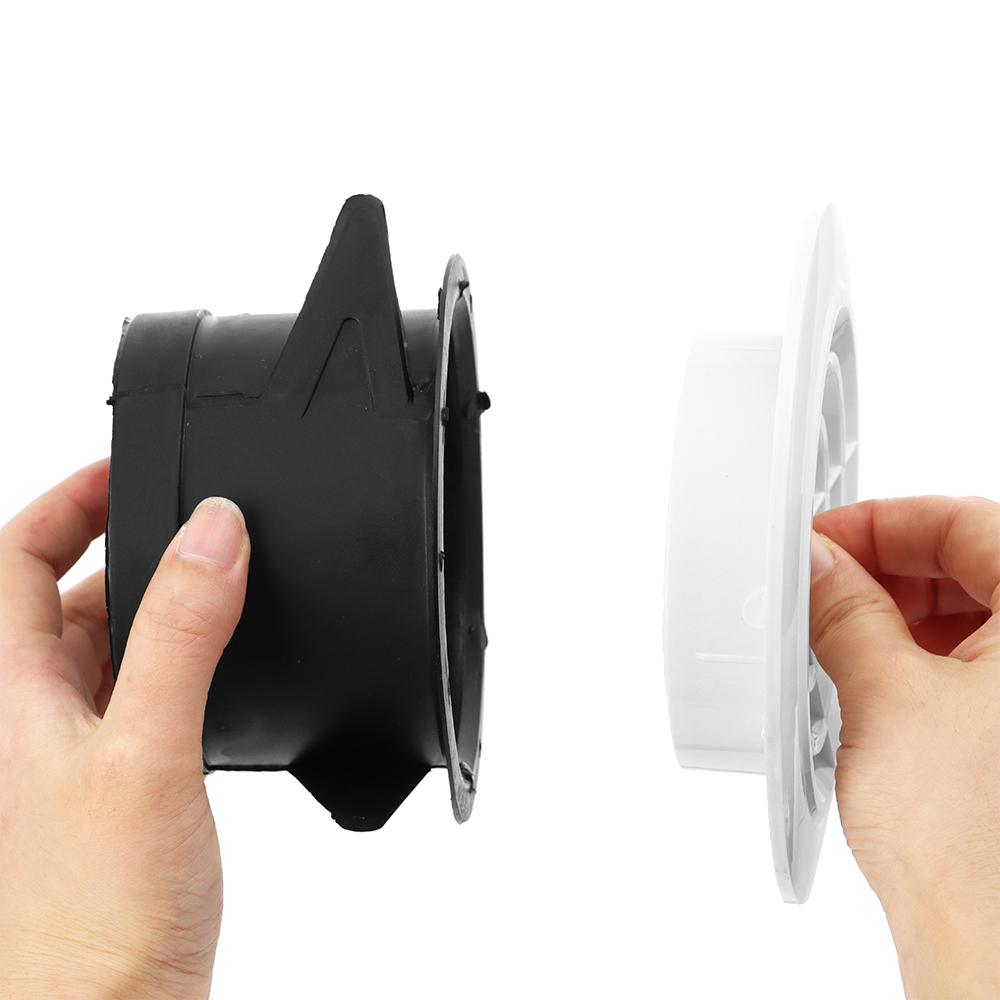 Válvula de extracción de ventilación de aire de varias formas, rejilla de circulación de aire, cubierta de ventilación de conductos redondos de 100/150mm