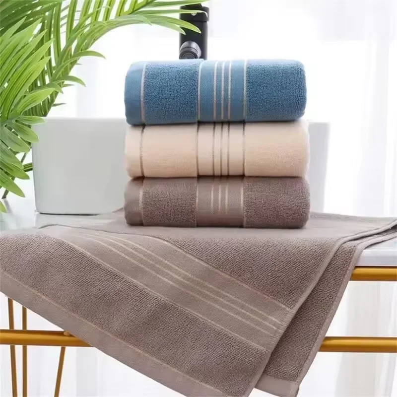 1 toalla toalla absorbente gruesa de algodón puro absorbente rápida suave toalla facial gruesa de secado rápido