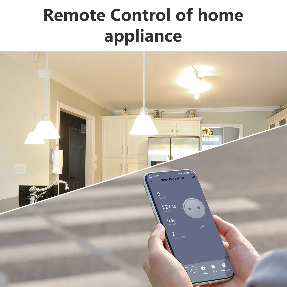 IMOU Matter WiFi enchufe inteligente 16A enchufe de la UE toma de electrodomésticos Mini adaptador de enchufe inteligente Control de aplicación funciona con Alexa Google Home