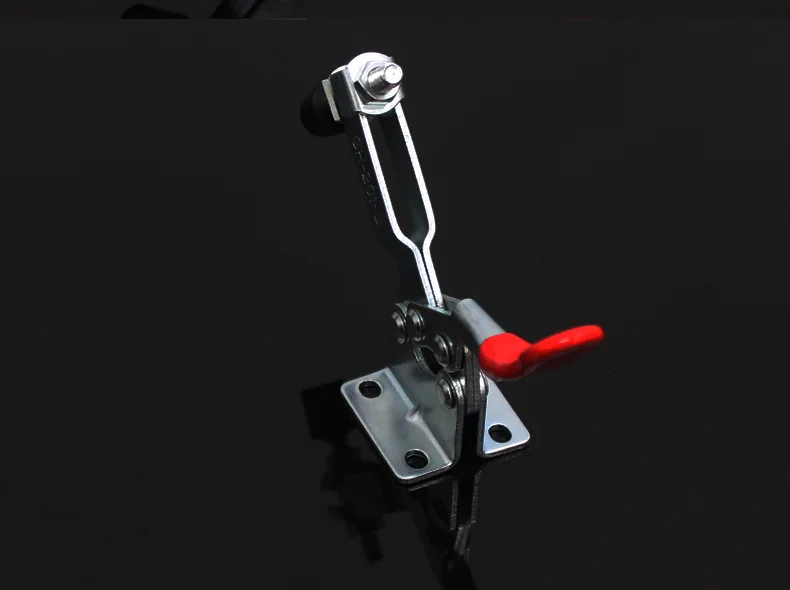 2/4PCS GH-201B Quick Release Toggle Clamp 100kg Horizontale Verriegelung Hebel Verschluss Holzbearbeitung Fix Clip Werkzeug hand Werkzeug