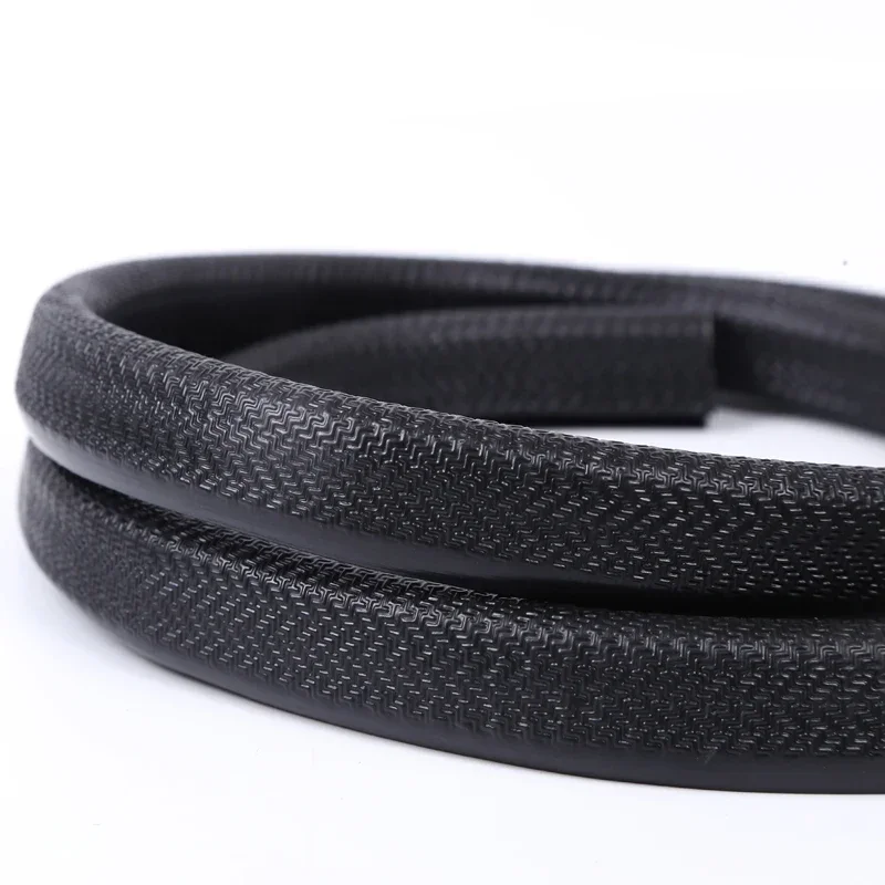 1/3/5/10M U-vormige Afdichtstrip Rubberen Rand Rvs Protectio Deur Auto stofdicht Veiligheid Ijzeren Plaat Rand Bescherming