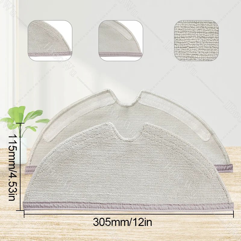 Mop Rags Brush HEPA Filters for Xiaomi 1S SDJQR01RR for Roborock S5 Max S50 S55 S6 Pure S6 Maxv Robot Vacuum Cleaner Accessories