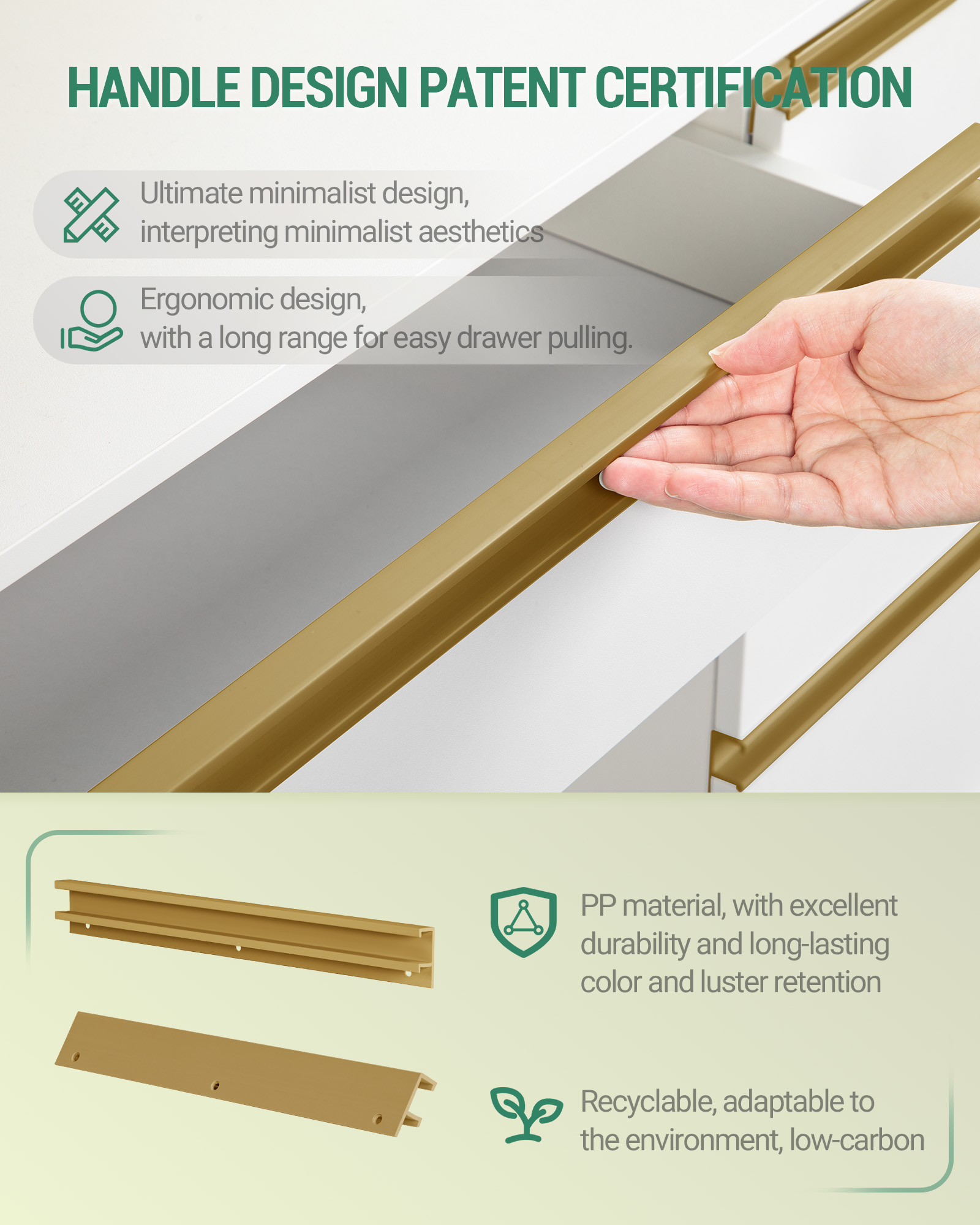 Hzuaneri Tocador con 10 bolas de luz LED, brillo ajustable, espejo HD grande, 1 cajón grande y 8 gabinetes de cajones pequeños