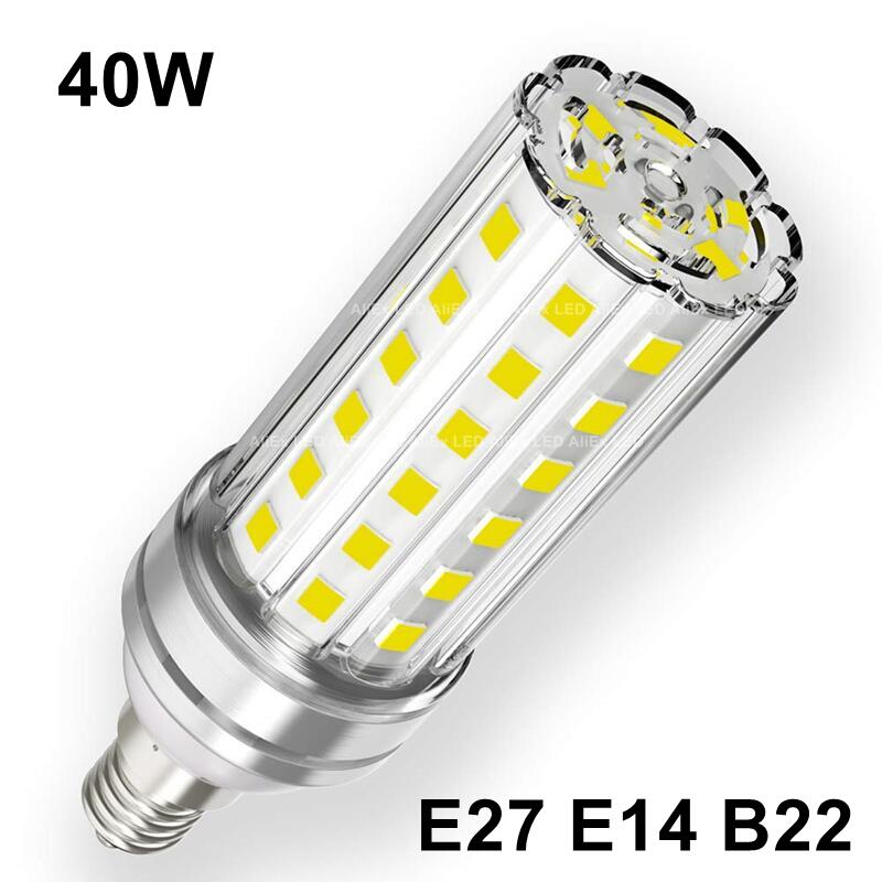 12W 16W 20W 24W 40W High power E27 E14 B22 Super lange lebensdauer LED lampe mais Birne AC220V 110V 240V Kein Flimmern LED licht beleuchtung
